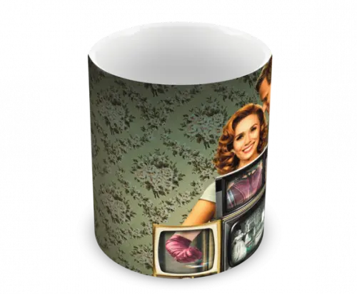 Caneca Polímero Wandavision Personalizada