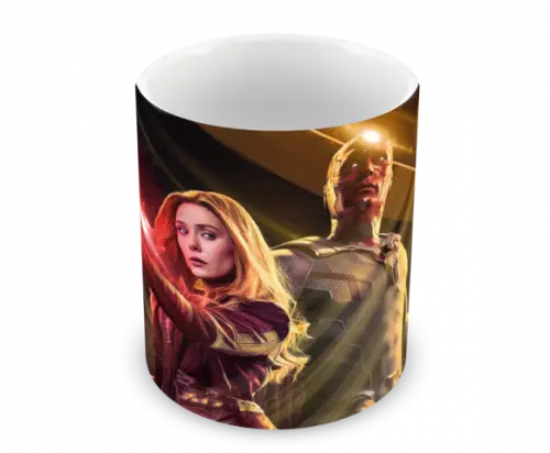 Caneca Polímero Wandavision Personalizada