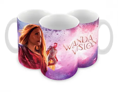 Caneca Polímero Wandavision Personalizada