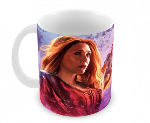 Caneca Polímero Wandavision Personalizada
