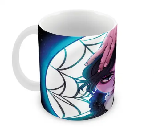 Caneca Polímero Wandinha Personalizada