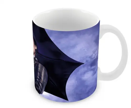 Caneca Polímero Wandinha Personalizada