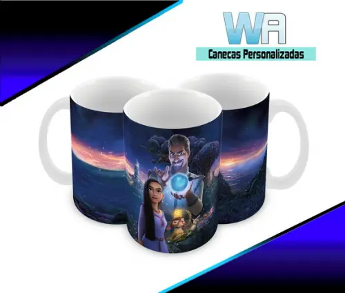 Caneca Polímero Wish Personalizada