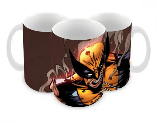 Caneca Polímero Wolverine Personalizada