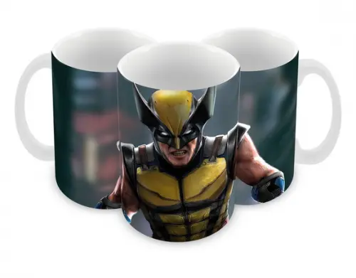 Caneca Polímero Wolverine Personalizada