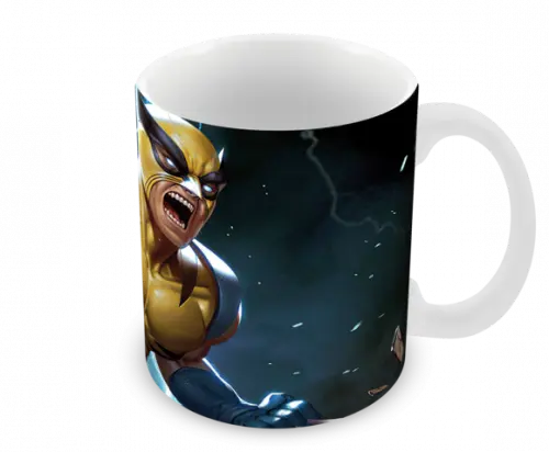Caneca Polímero Wolverine Personalizada