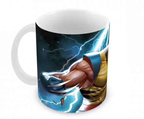 Caneca Polímero Wolverine Personalizada