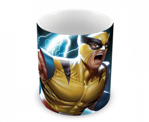 Caneca Polímero Wolverine Personalizada