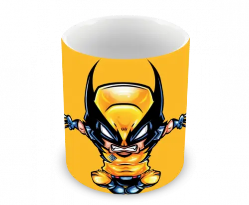Caneca Polímero Wolverine Personalizada