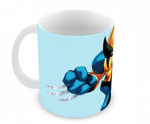 Caneca Polímero Wolverine Personalizada