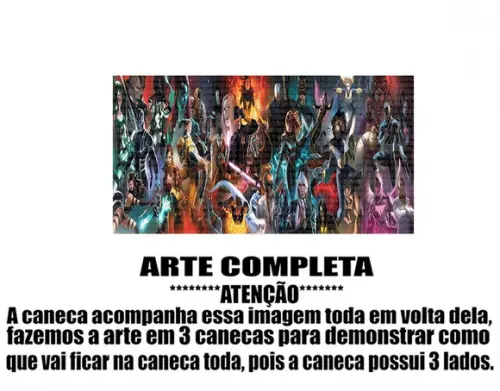 Caneca Polímero X-men Personalizada