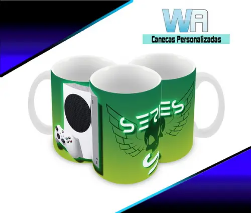 Caneca Polímero Xbox Personalizada