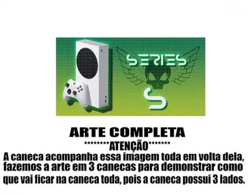 Caneca Polímero Xbox Personalizada