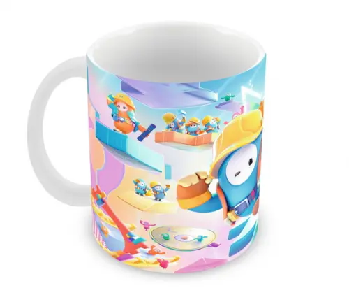 Qcaneca Polímero Fall Guys Personalizada