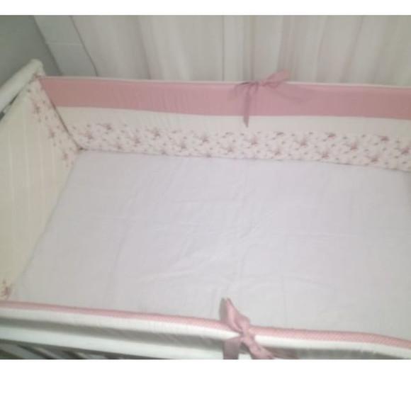 kit berço menina floral slim