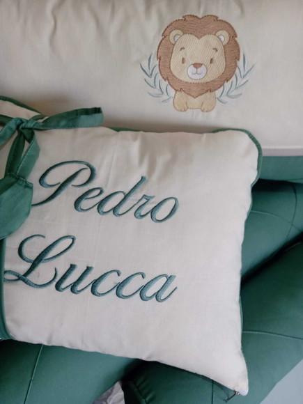 Kit Berço Personalizado Leaozinho safari