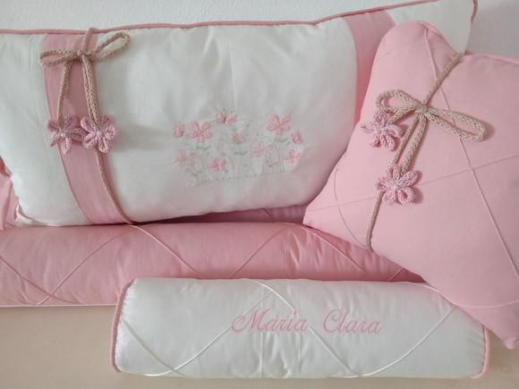 Kit Menina Jardim Rosa