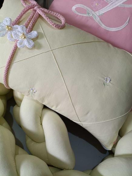 Kit Mini Berço Trança Margarida Menina