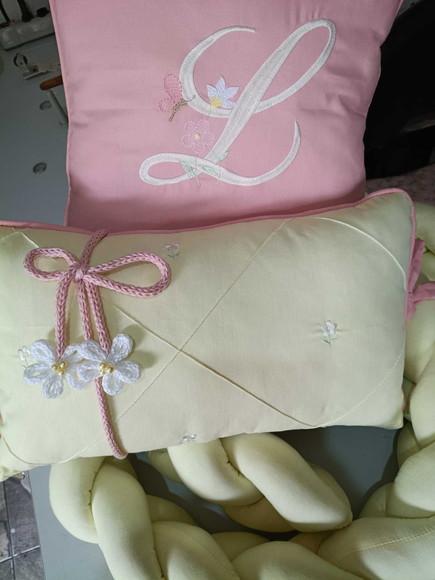 Kit Mini Berço Trança Margarida Menina