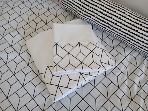 Jogo Lençol Cama de Solteiro.