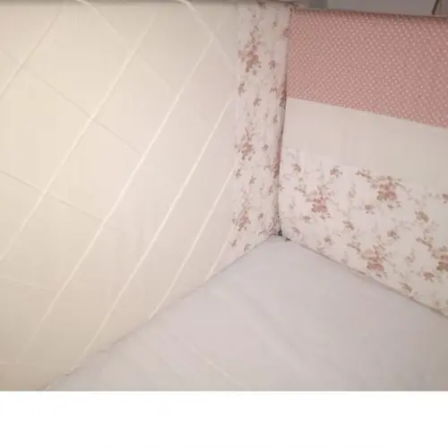 kit berço menina floral slim