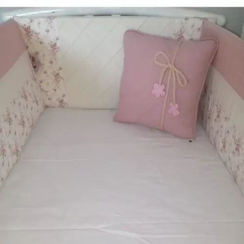 kit berço menina floral slim