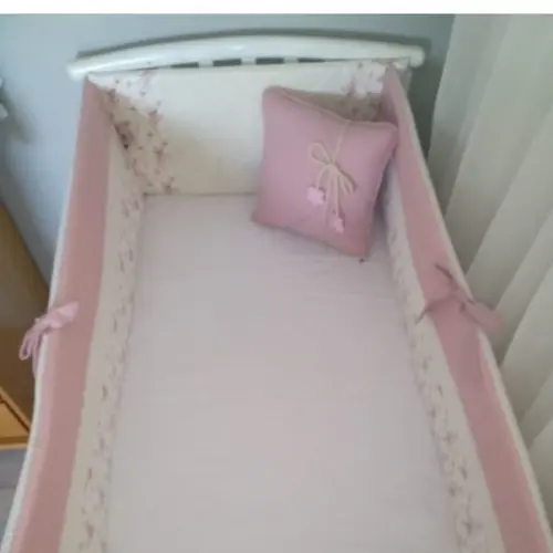 kit berço menina floral slim