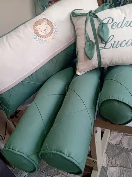 Kit Berço Personalizado Leaozinho safari