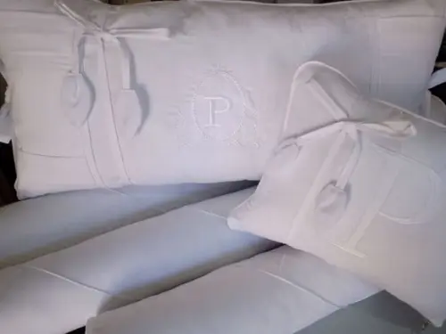 Kit Berçopwrsonalizado Branco Padrão Americano