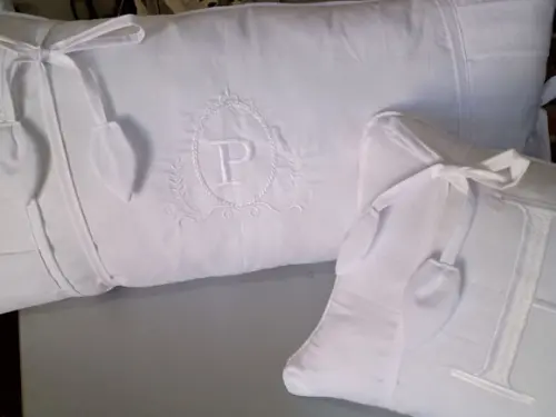 Kit Berço personalizado Branco Padrão Americano