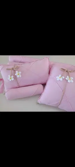 Kit Mini Berço Margarida Menina