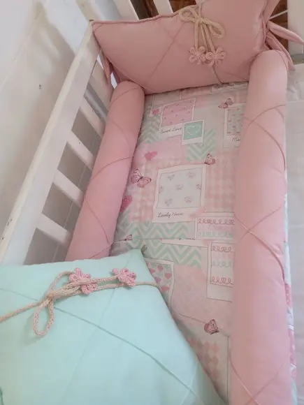 Kit Mini Berço Menina