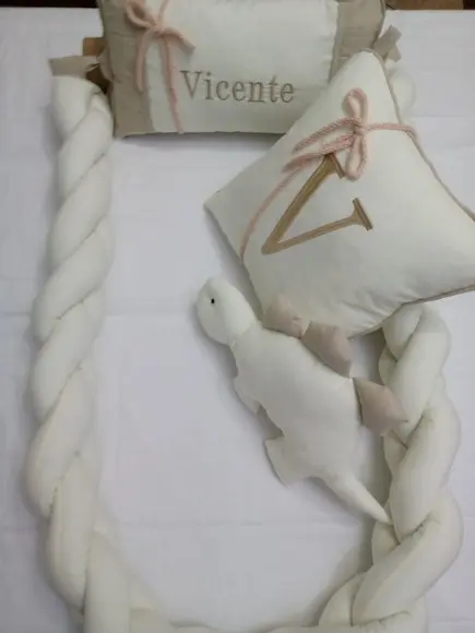 Kit Mini Berço Trança personalizado