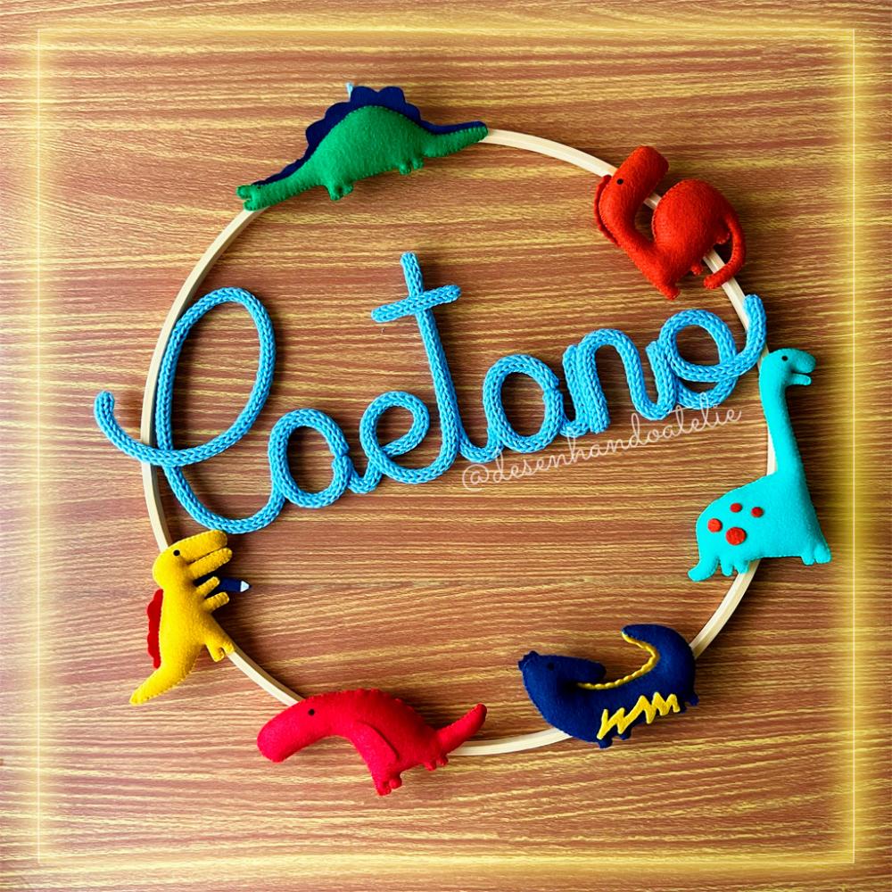 Porta Maternidade Guirlanda Dino Babys