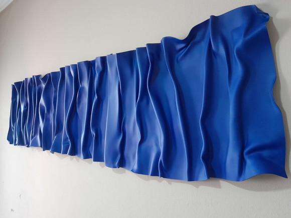 Escultura Abstrata de Parede 2m x 50 cm