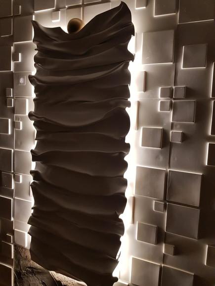 Escultura Abstrata Impacto