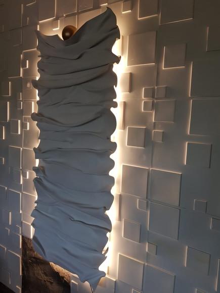 Escultura Abstrata Impacto