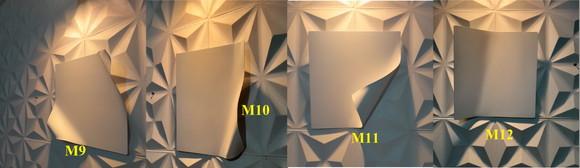 Escultura de Parede Abstrata (valor Unitário)