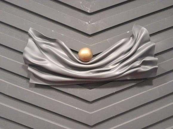 Escultura de Parede Impacto