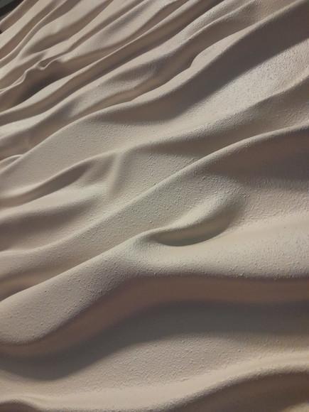 Escultura Dunas, Texturizada