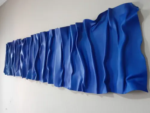 Escultura Abstrata de Parede 2m x 50 cm