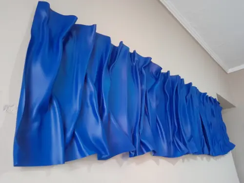 Escultura Abstrata de Parede 2m x 50 cm