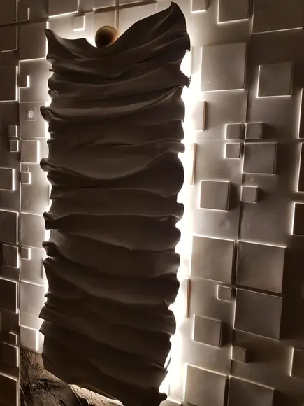 Escultura Abstrata Impacto
