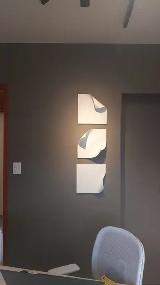 Escultura de Parede Abstrata (valor Unitário)