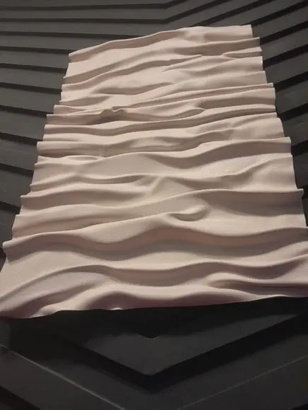 Escultura Dunas, Texturizada