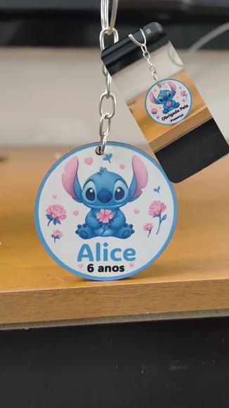 Chaveiro Personalizado Dupla Face