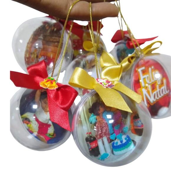 Esfera Bolinha de Natal Personalizada