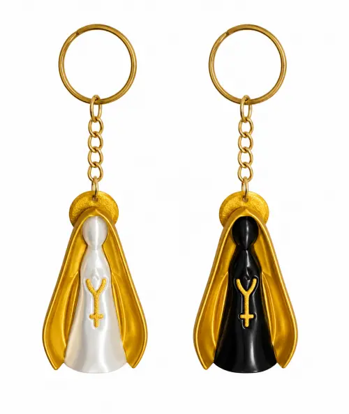 Chaveiro   Nossa Senhora Aparecida 3d