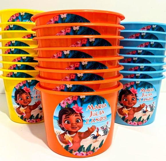 Balde De Pipoca Moana Baby