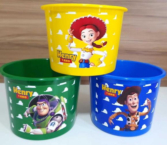 Baldes de Pipoca Toy Story 1,5 Litros